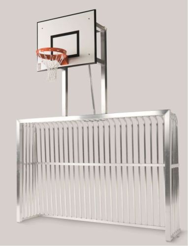 Branka mobilní s basketbalem 3,0 x 2,0 m, celosvařovaná