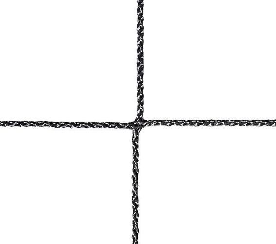 Ochranná síť PP 1,5 mm, oko 100 mm, černá, neobšitá, rozměr 1,50 x 30,00 m