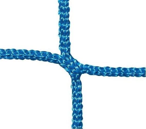 Branková síť na házenou PP 5 mm, oko 45 mm, modrá