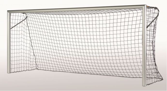 Fotbalová branka Junior 5,00 x 2,00 m, svařované rohové spoje, do pouzder