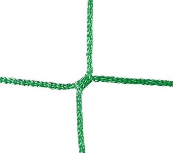 Ochranná síť PP 2,3 mm, oko 45 mm, zelená, nehořlavá úprava