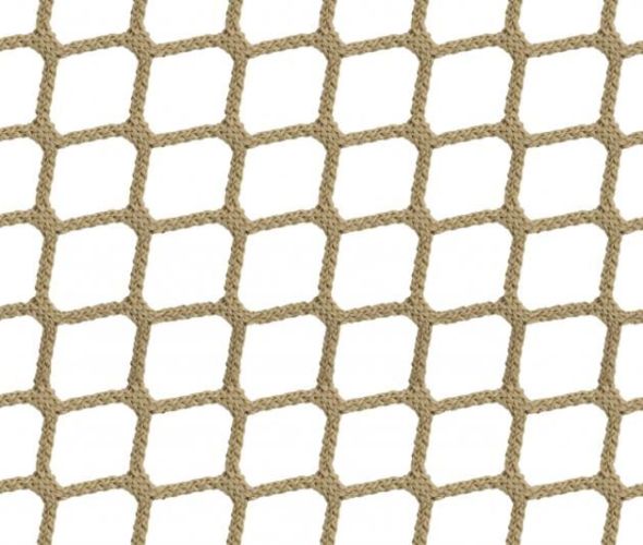Ochranná síť PP 5,0 mm, oko 30 mm, béžová