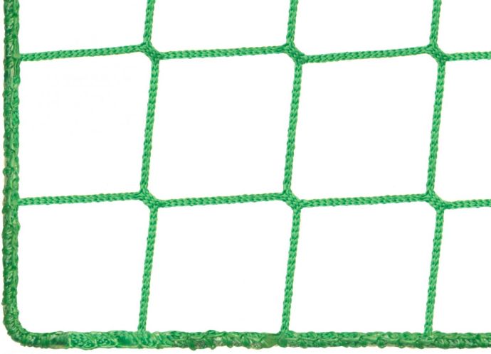 Ochranná síť PP 5,0 mm, oko 100 mm, zelená, 2,50 x 10,00 m