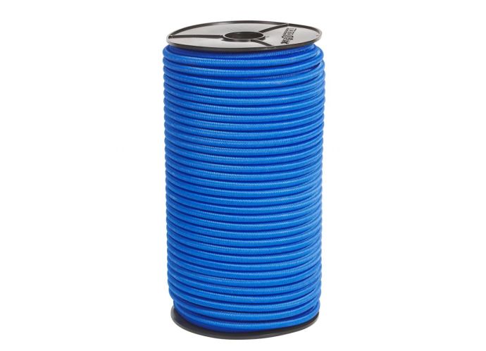 Gumové lano ø 10 mm, modrá, návin 100 m