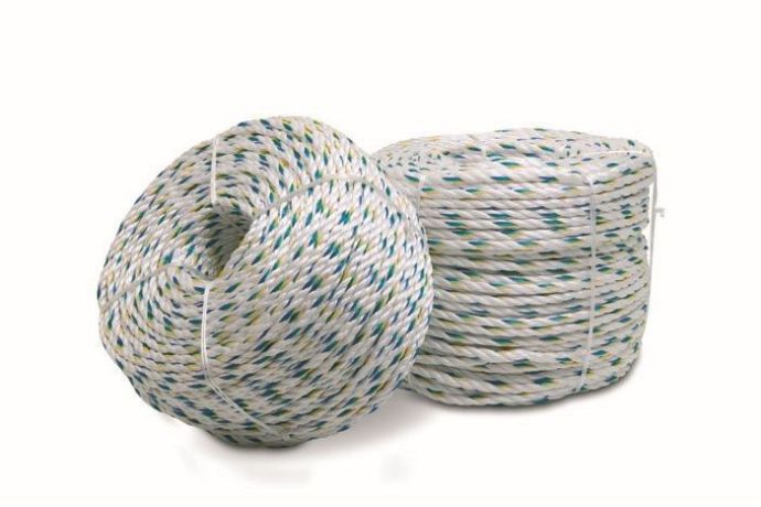 Kotevní a výztužné lano Polysteel 12 mm, bílé, volné