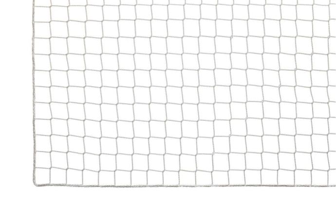 Ochranná síť PES 3,0 mm, oko 45 mm, bílá, 2,00 x 2,00 m