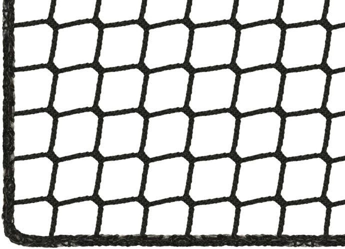 Boční ochranná síť PP 5 mm, oko 45 mm, černá