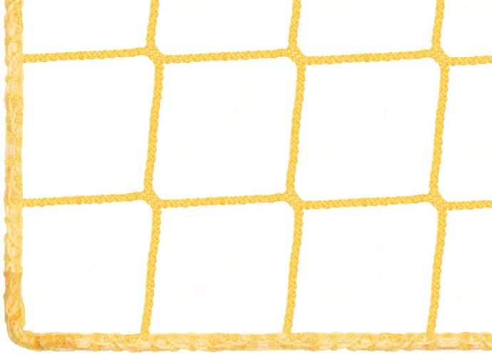 Boční ochranná síť PP 5 mm, oko 100 mm, žlutá