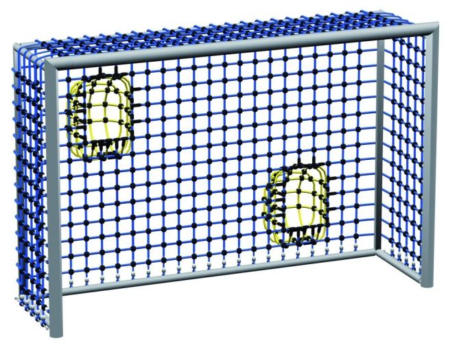 Branka Goalie, oko 23 x 23 cm, bez 2 košů