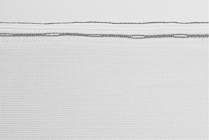 Ochranná síť na lešení PE 75 g/m2, 2,57 x 50,0 m, bílá