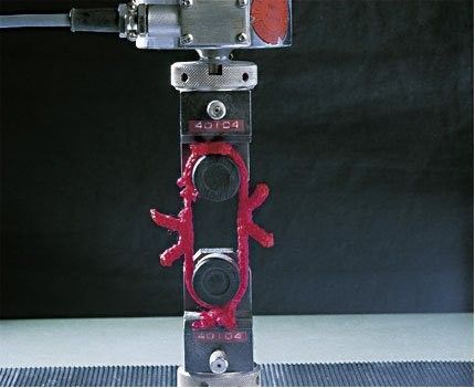 Mechanická zkouška pevnosti záchytné sítě