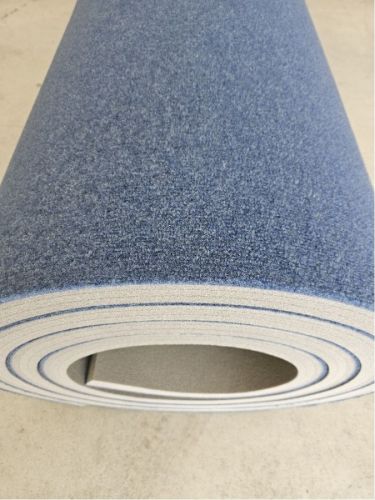Gymnastický koberec 1200x200x3,5 cm, modrý