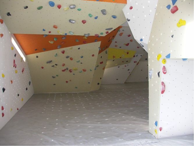 Žíněnka boulder pro lezecké stěny Proficlimb, síla 12 cm, červená