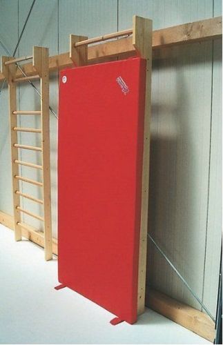 Ochranná žíněnka na žebřiny 200x100x6 cm, červená