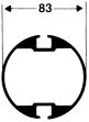 5184 HA_01_Beachvolejbalové sloupky  83 mm, bez pouzder, žluté.jpg