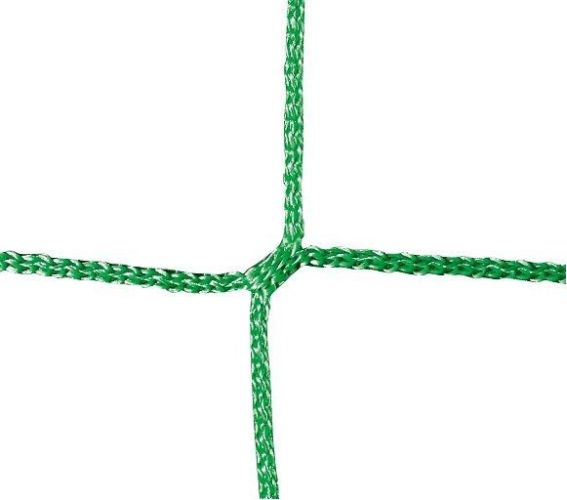 Ochranná sieť PP 2,3 mm, oko 45 mm, zelená, nehorľavá úprava