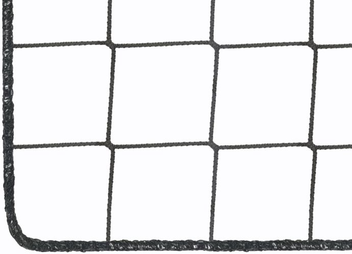 Ochranná síť PP 4,0 mm, oko 100 mm, černá, 1,00 x 5,00 m