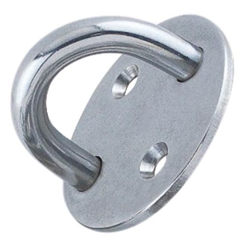 Doska kruhová s okom 6x40 mm, nehrdzavejúca oceľ A4