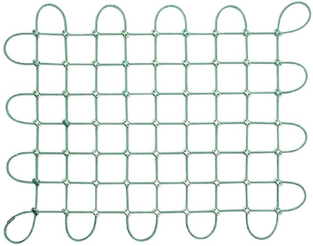 Ochranná sieť Powernet ø 6 mm, oko 100 mm, pozinkovaná oceľ