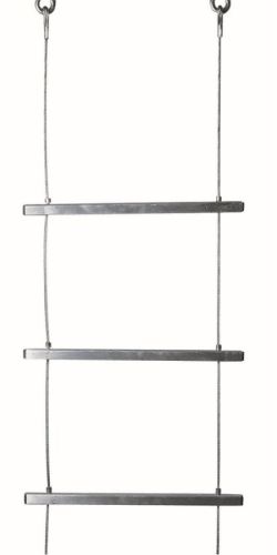 Drôtený rebrík 5 mm, pozinkovaný, rozpätie priečok 280 mm, s dištančným prvkom
