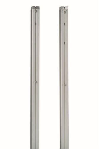 Bedmintonové stĺpiky Standard 80 x 80 mm, bez napínacieho zariadenia