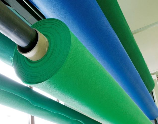 Ochranná tkanina PE 200 g/m2, 3,5 x 100,0 m, bez plachtových ôk, tmavozelená
