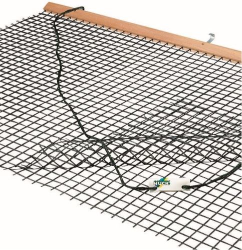Tenisová zametacia sieť dvojvrstvová 2,0 x 1,5 m, oko 4 x 4 cm, čierna