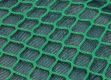 1903-045-01 + 720-015_02_Záchytná síť proti pádu PP 5 mm, oko 45 mm, zelená + přídavná prodyšná plac